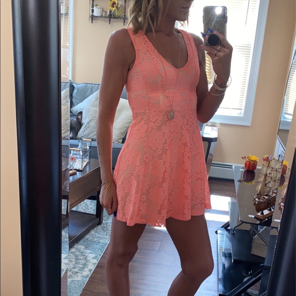 Pink dress